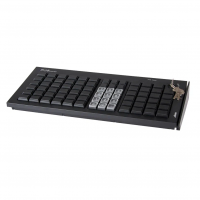Клавиатура программируемая POScenter S77A (77 клавиш, MSR, ключ, USB), черная