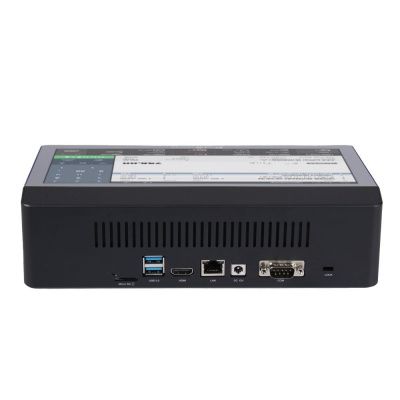 Компактный сенсорный POS терминал POScenter Prime (10.1'' емкостной, Intel Apollo Lake J3355, 2.2 GHz; RAM4Gb; SSD64Gb; аккумулятор Li-Ion 2 400mAh, Wi-Fi; BT; 2*USB 2.0; 2*USB 3.0; 1*RS232; 1*HDMI; 1* LAN, блок питания 12V2A, Vesa 75х75) без ОС