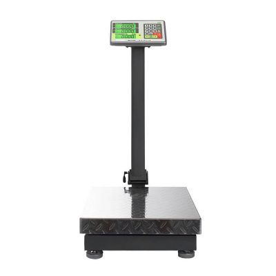 Торговые напольные весы M-ER 335 ACLP-150.20 "TURTLE" с расчетом стоимости товара LCD