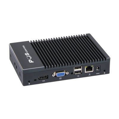 POS-компьтер POSCenter BOX PC1 (AMD A6-1450, RAM 4Gb,SSD 64Gb, Ethernet,6xUSB,2хСOM,VGA, HDMI) без ОС