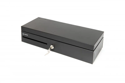 Денежный ящик G-Sense FlipTop-460FT, (6B8C), черный, Epson, крышка для инкассации